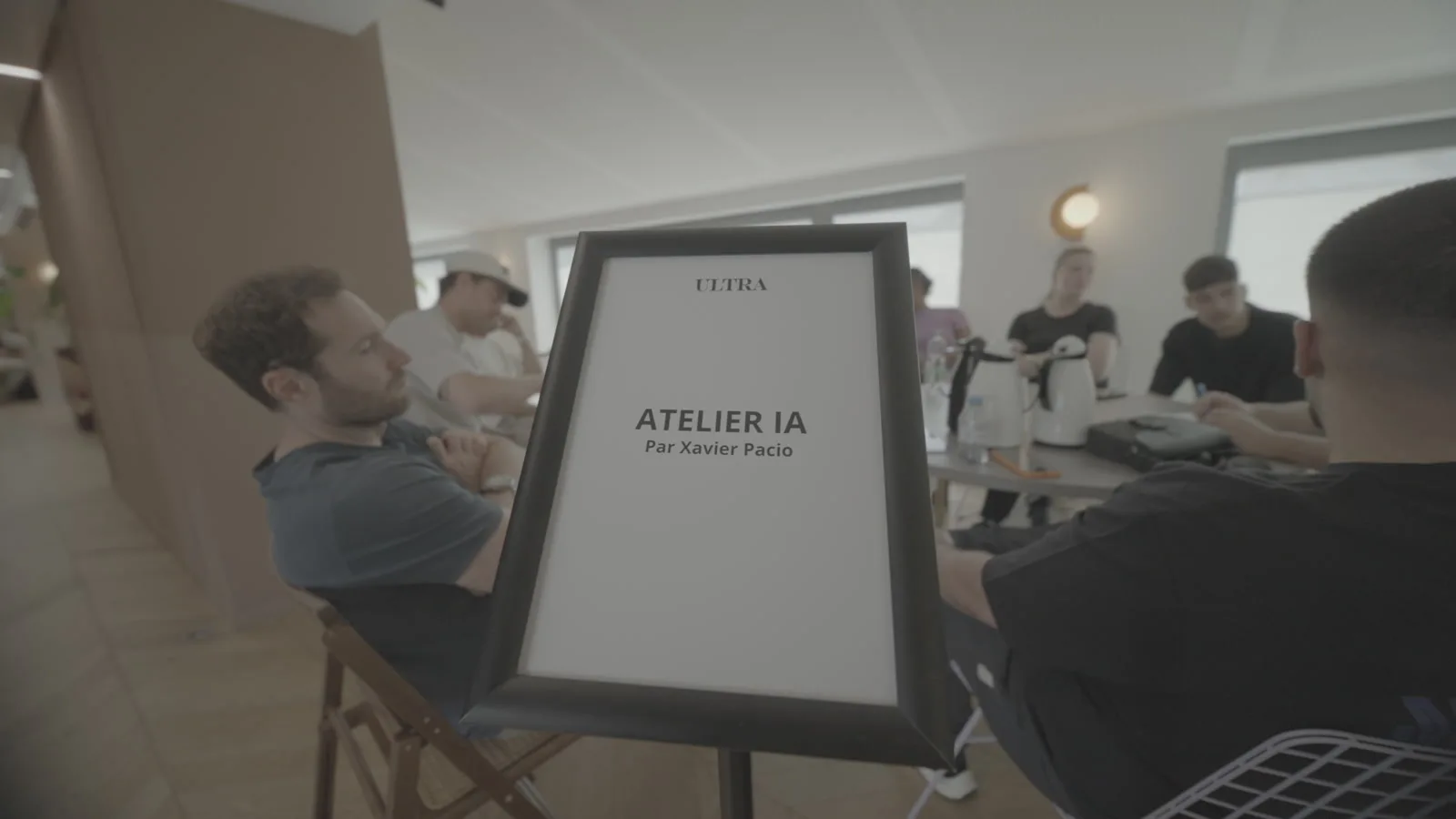 Atelier IA animé par Xavier Pacio